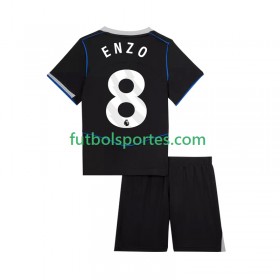 Camiseta Chelsea Enzo Fernandez 8 Niño Tercera Equipación 2025/2026